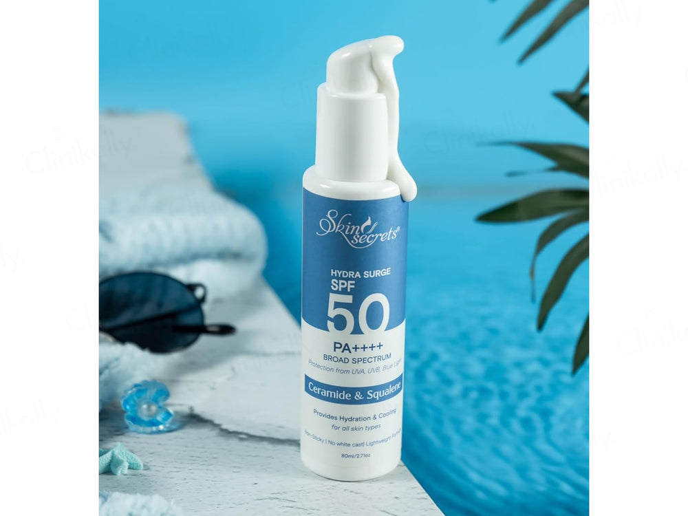 Skin Secrets Hydra Surge Ceramide & Squalene Sunscreen SPF 50 PA++++