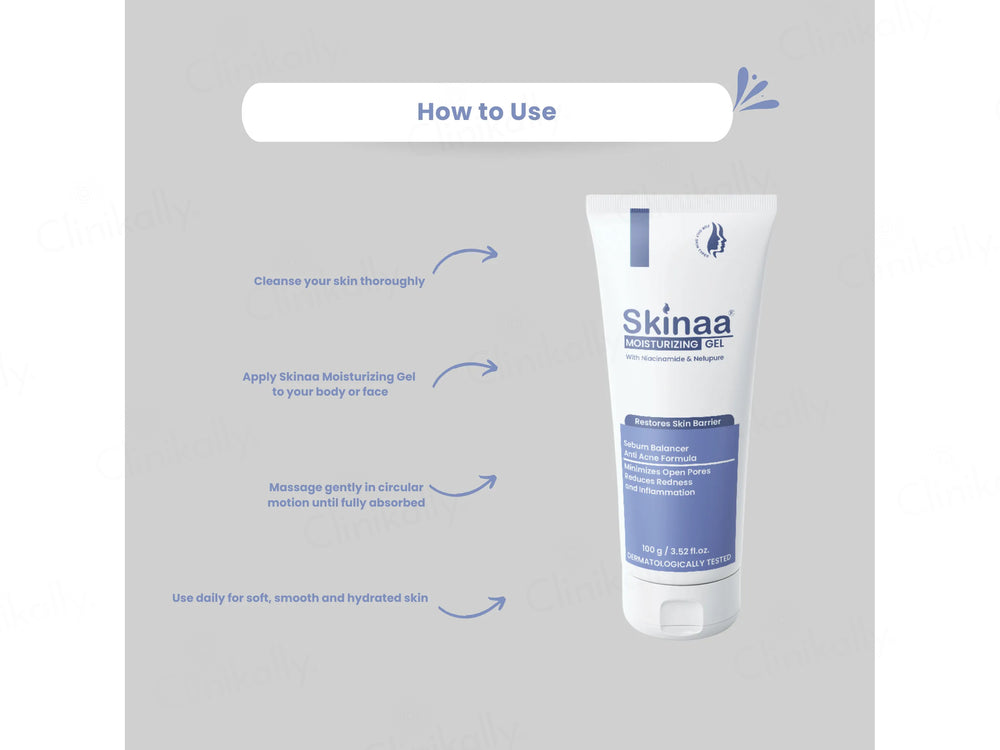 Skinaa Niacinamide and Nelupure Moisturizing Gel