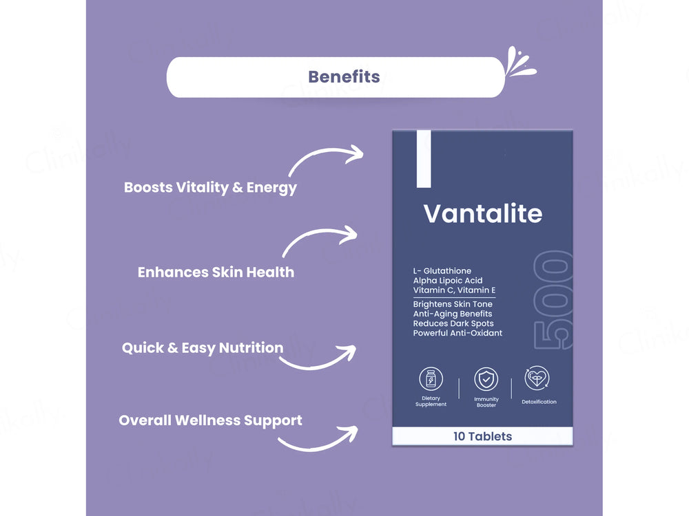 Skinaa Vantalite-500 Skin Supplement Tablet