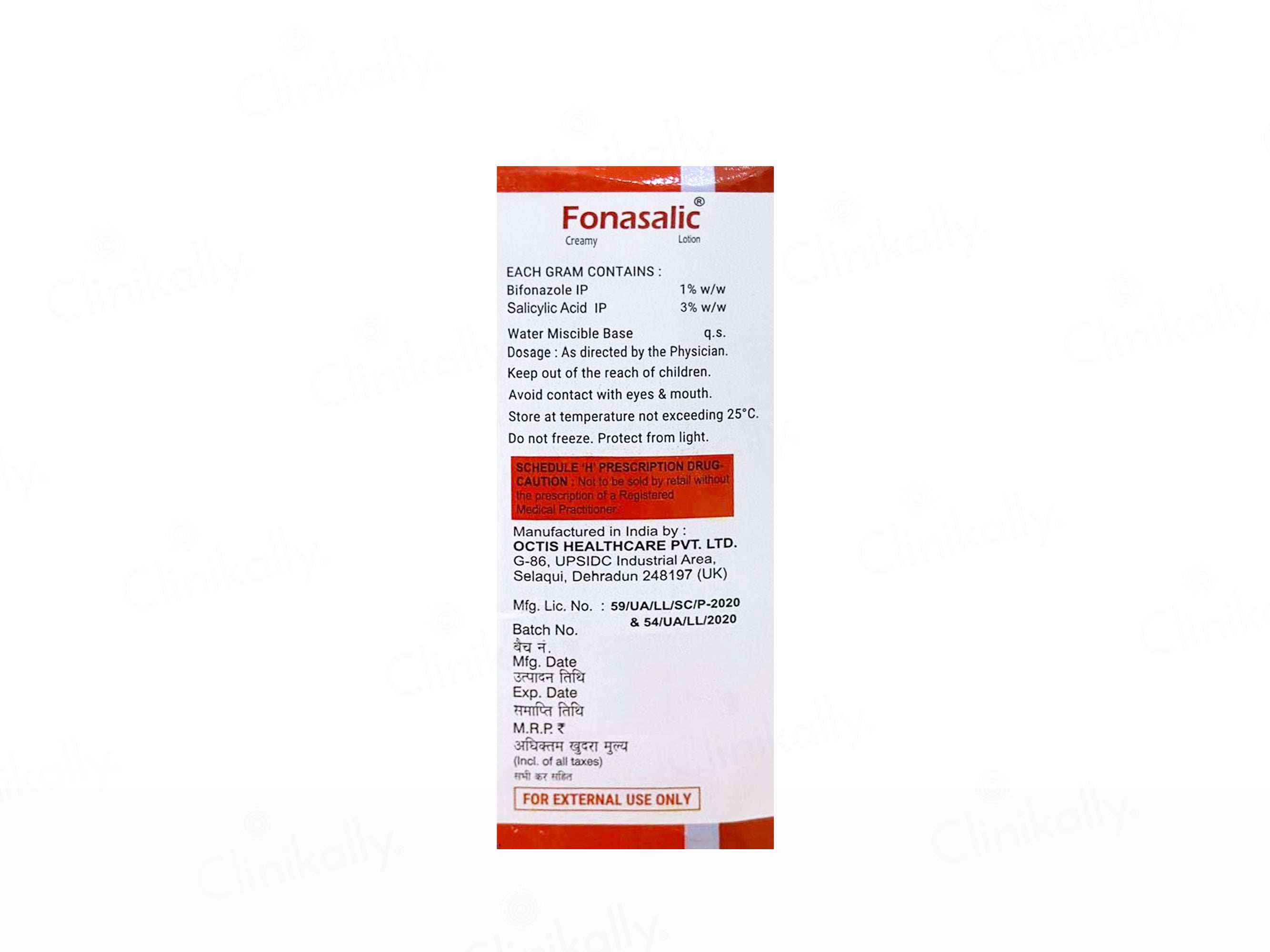 Skinfirst Fonasalic Creamy Lotion