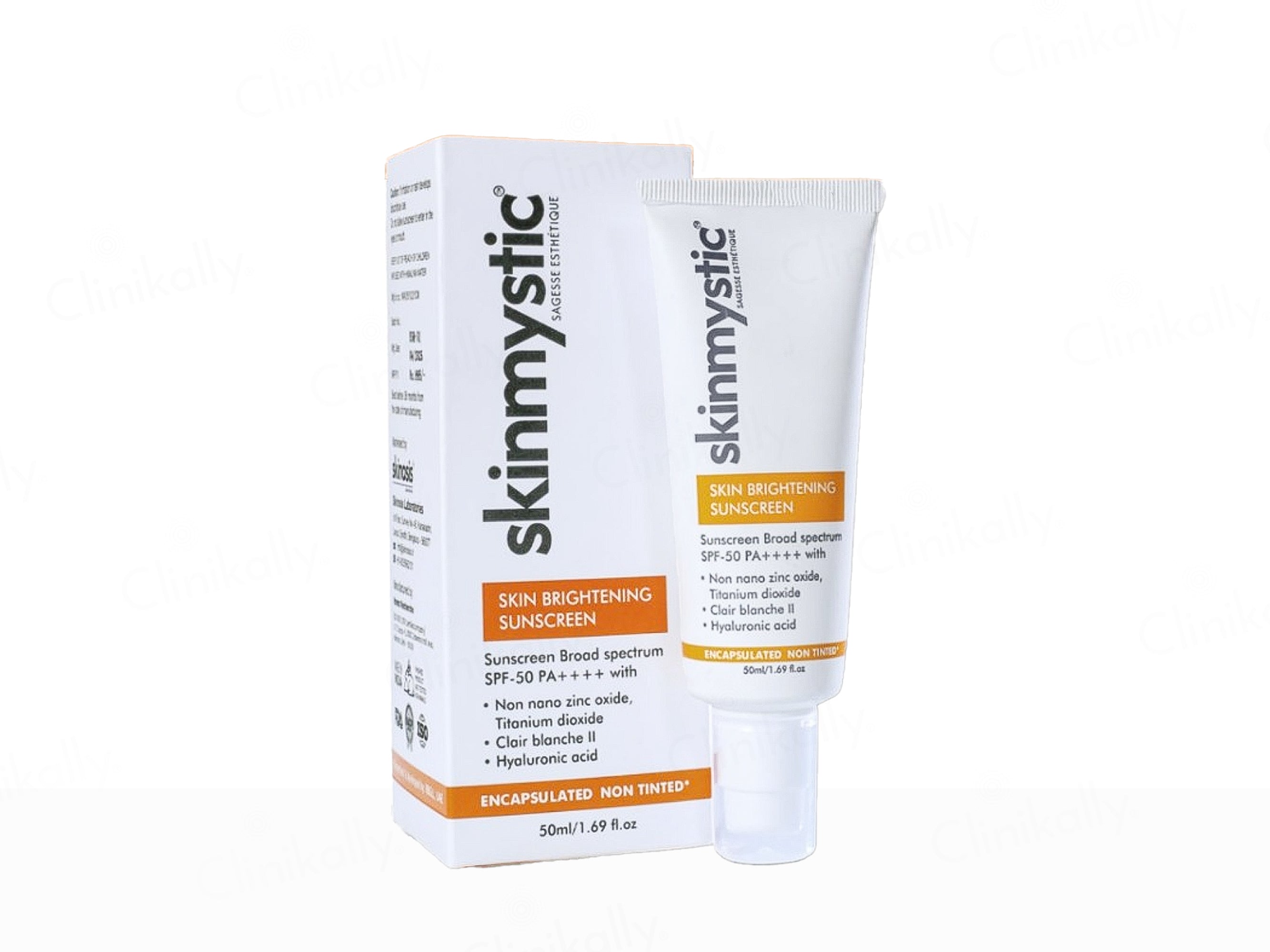 Skinmystic Skin Brightening Encapsulated Non-Tinted Sunscreen SPF 50 PA++++