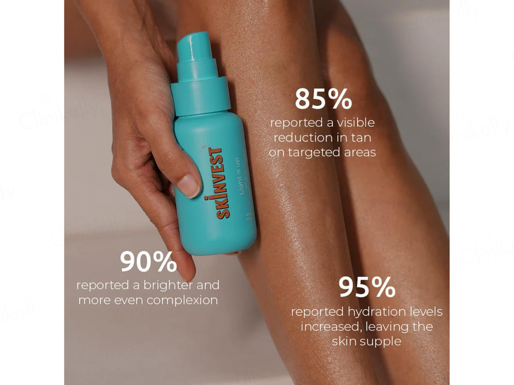 Skinvest Light It Up De-Tan Body Sunscreen Mist SPF 40 PA++++