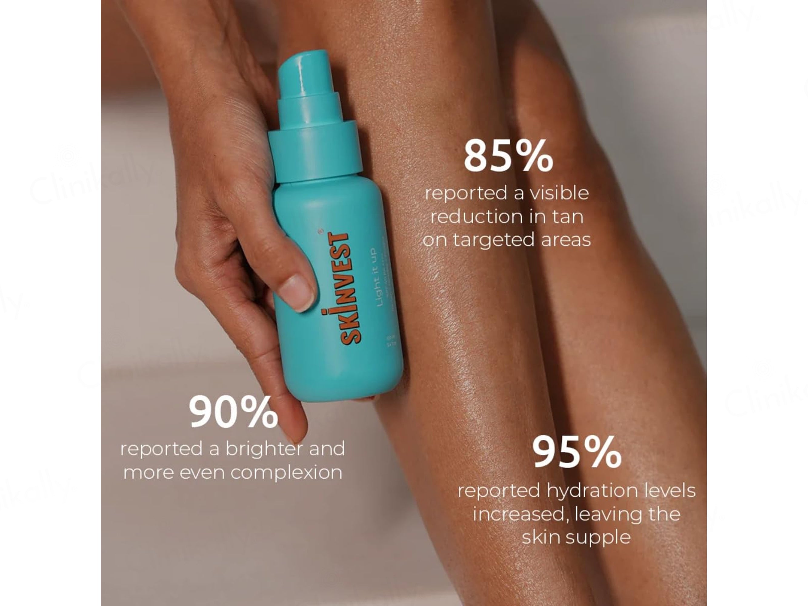 Skinvest Light It Up De-Tan Body Sunscreen Mist SPF 40 PA++++