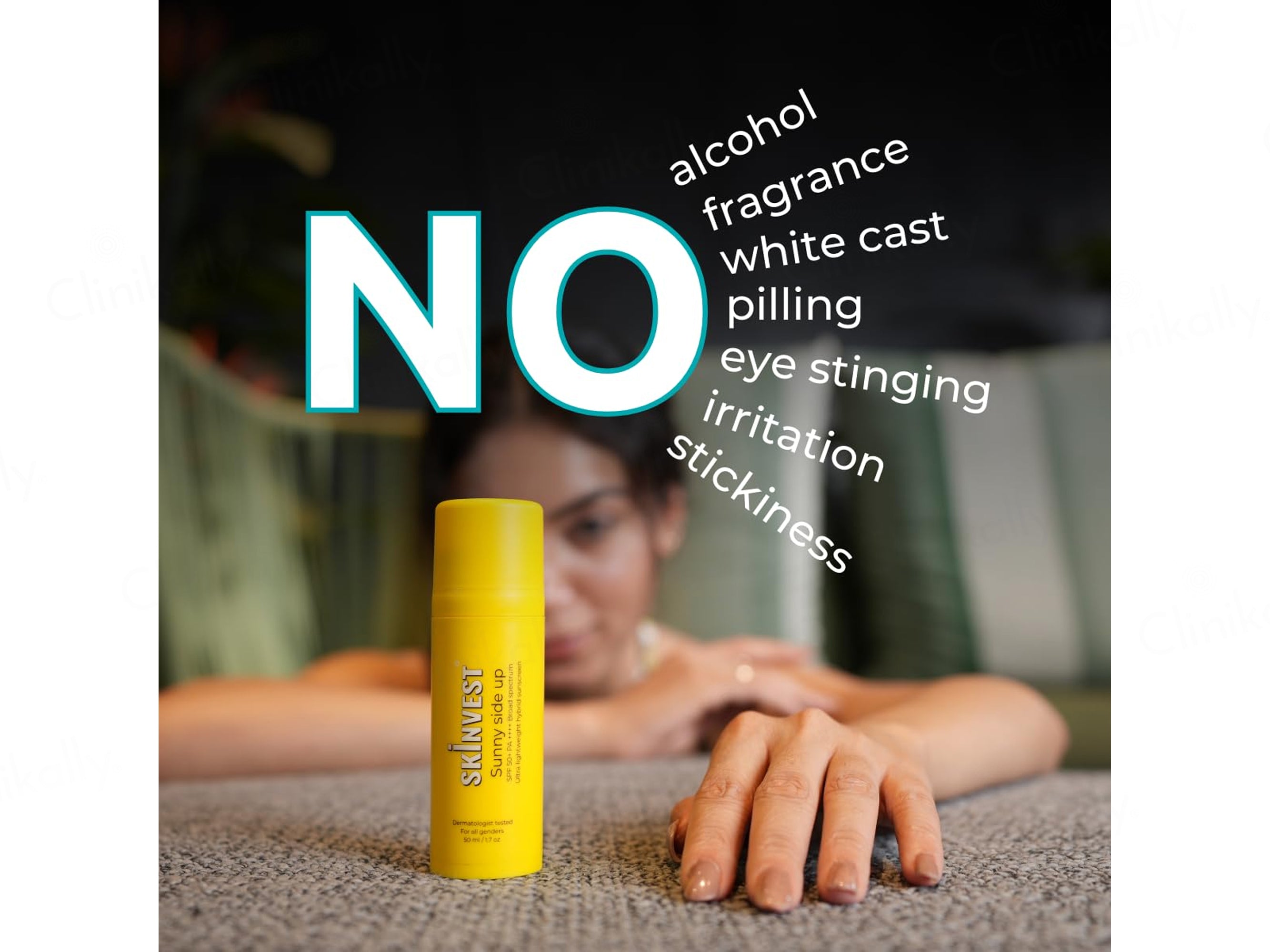 Skinvest Sunny Side UP Ultra Lightweight Sunscreen SPF 50+ PA++++