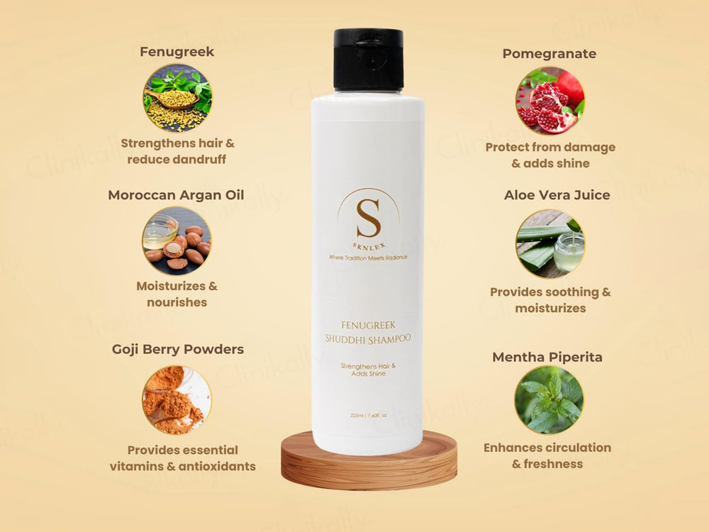 Sknlex Fenugreek Shuddhi Shampoo
