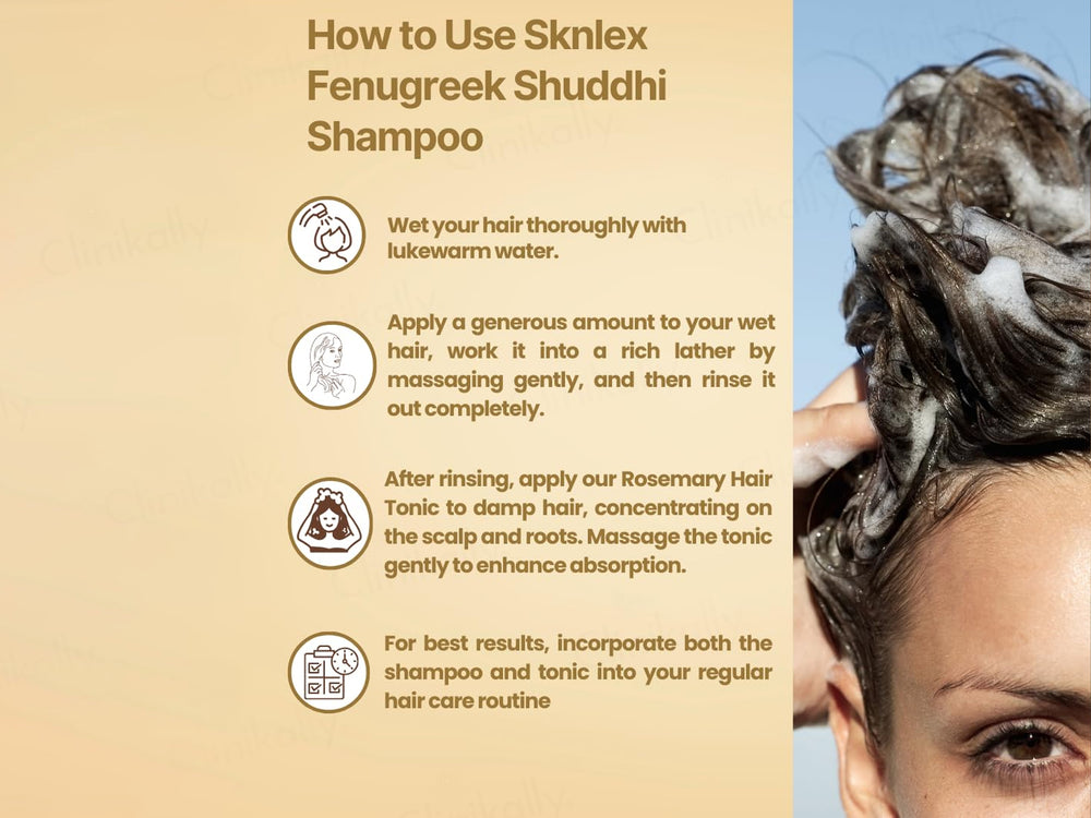 Sknlex Fenugreek Shuddhi Shampoo