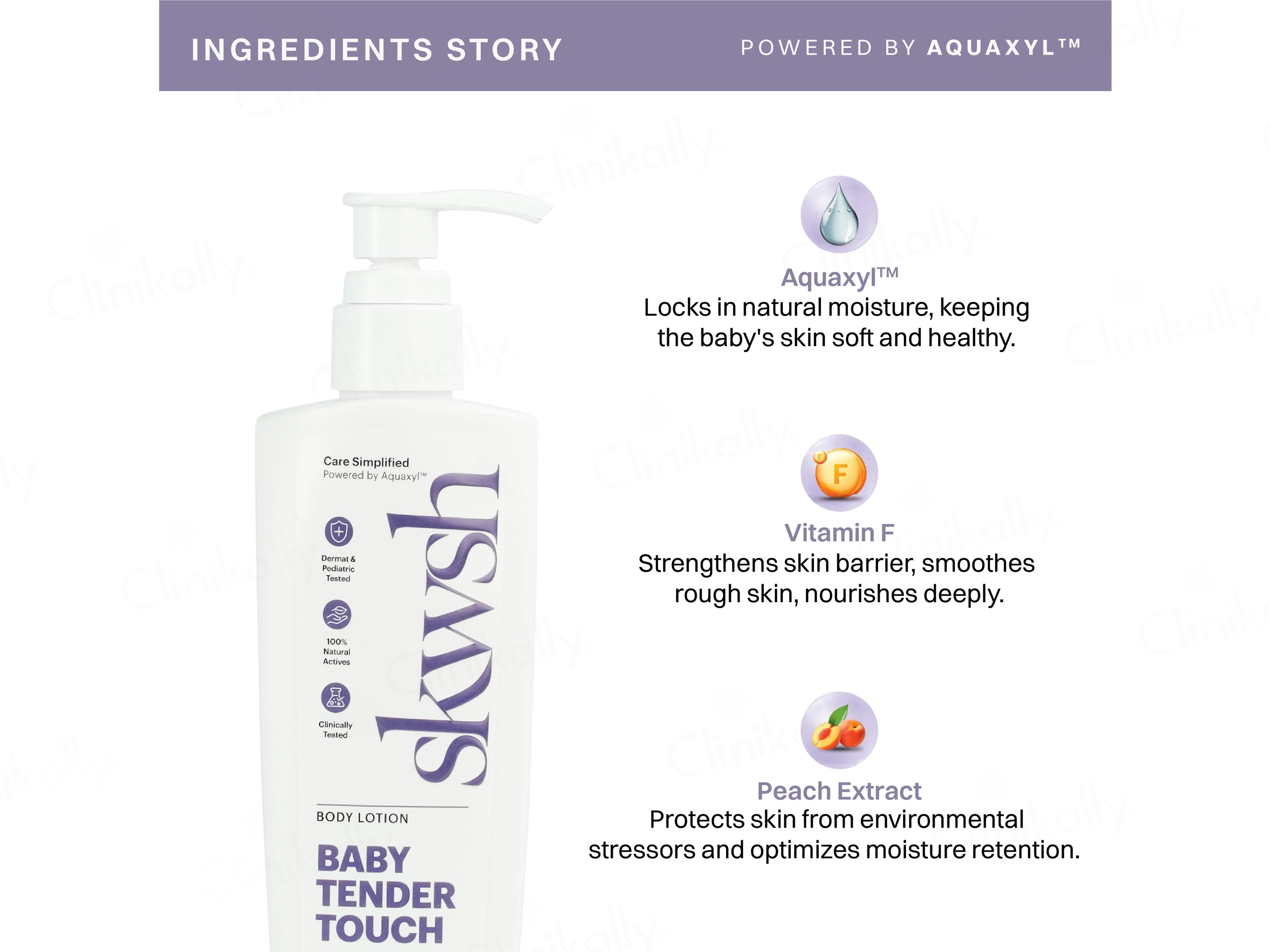 Skwsh Baby Tender Touch Body Lotion
