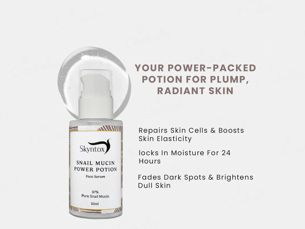 Skyntox 97% Pure Snail Mucin Power Potion Face Serum