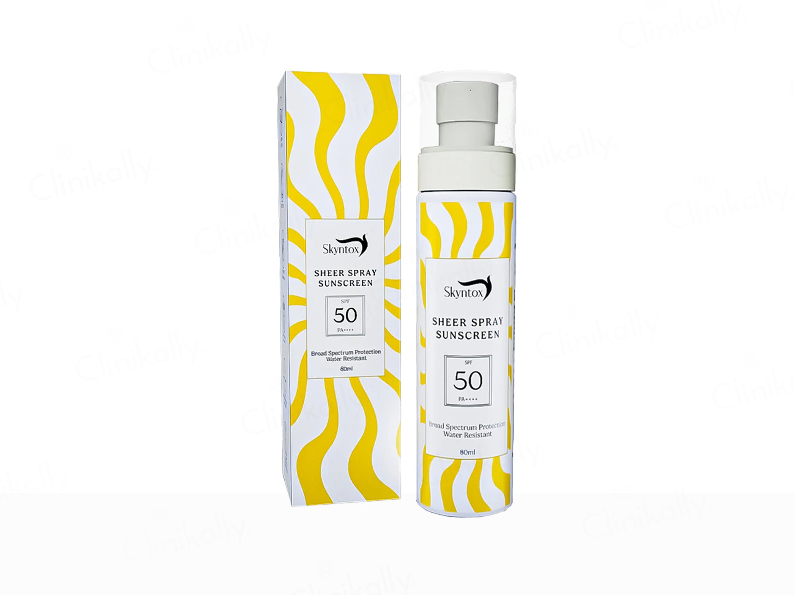 Skyntox Sheer Spray Sunscreen SPF 50 PA++++