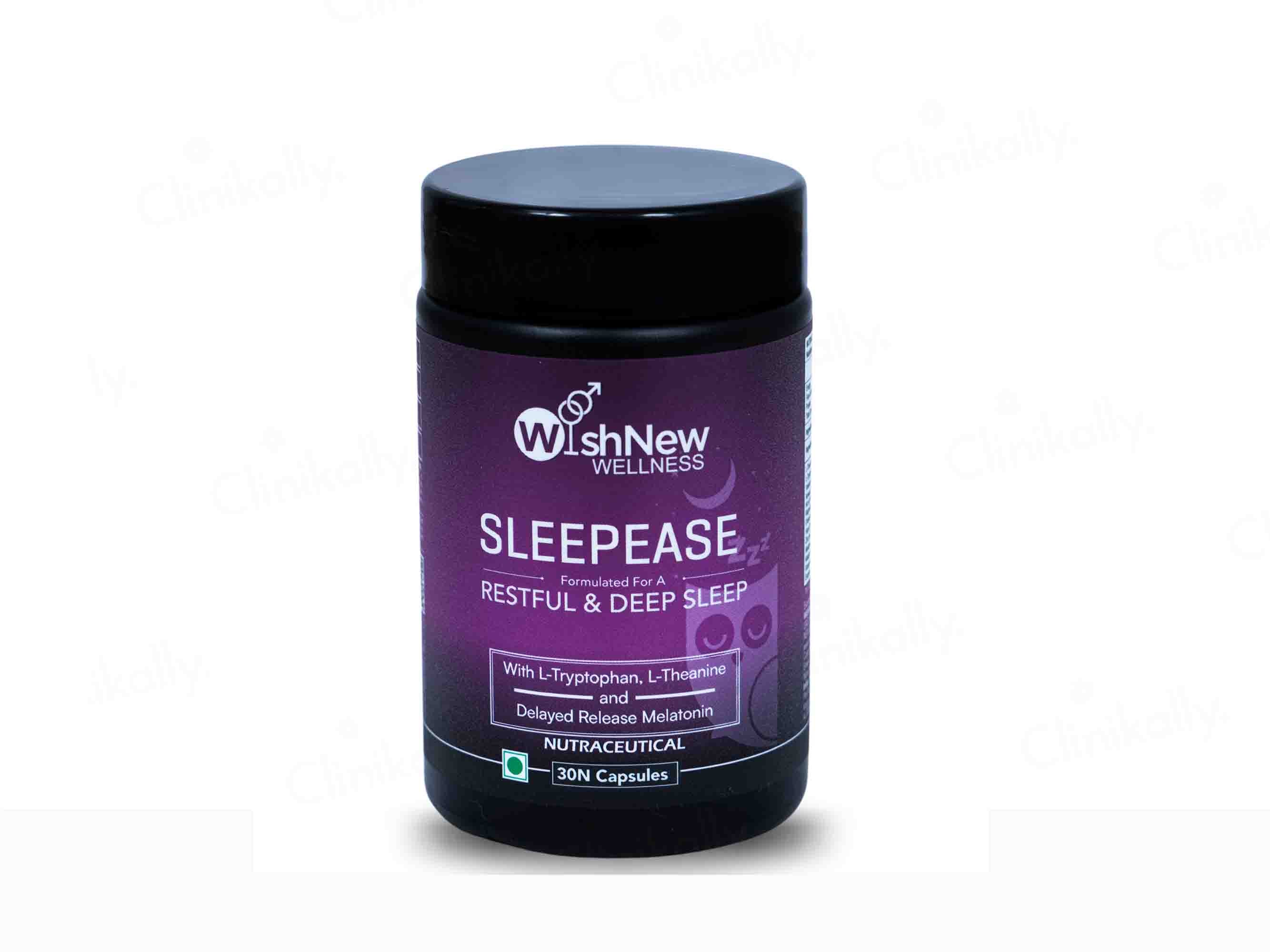WishNew Wellness Sleepease Restful & Deep Sleep Capsule