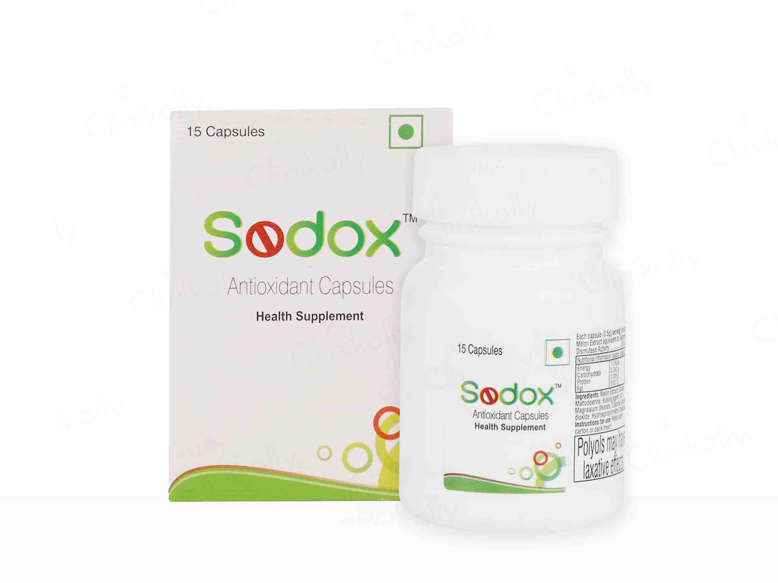 Sodox Antioxidant Capsule - Clinikally