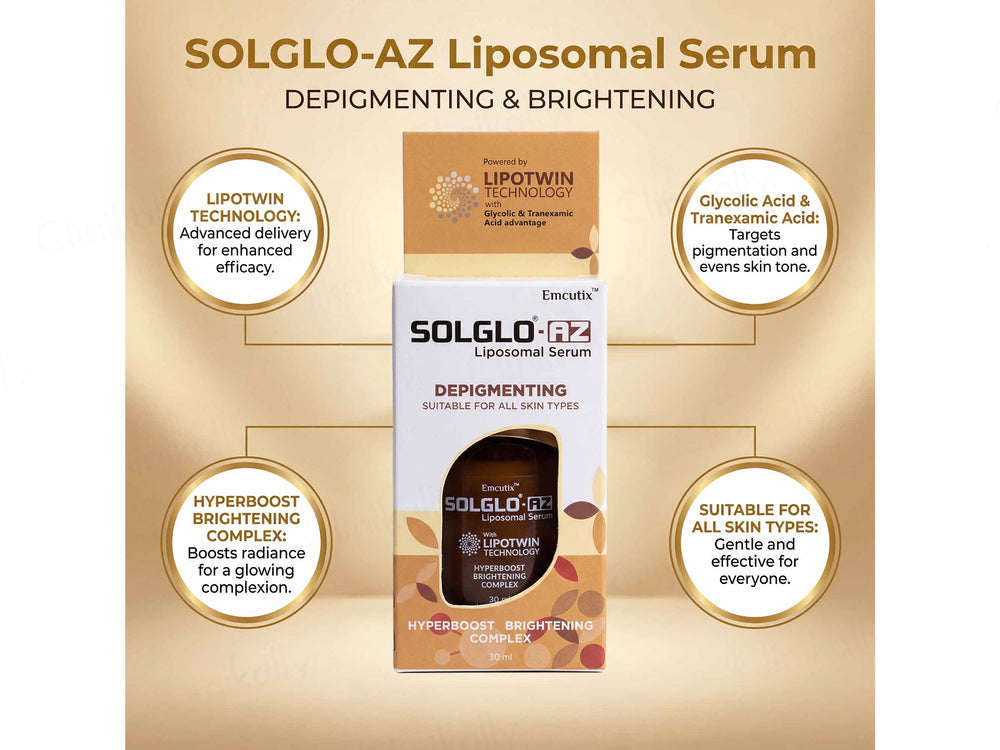 Solglo-AZ Depigmenting Liposomal Serum