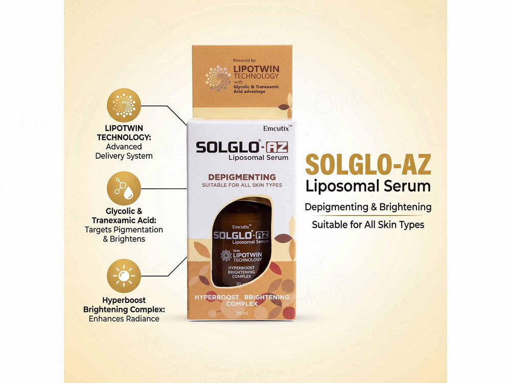 Solglo-AZ Depigmenting Liposomal Serum