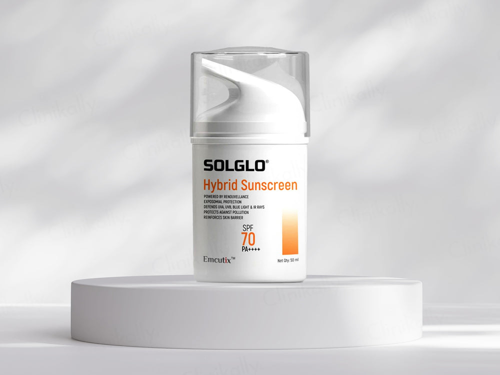 Solglo Hybrid Sunscreen SPF 70 PA++++
