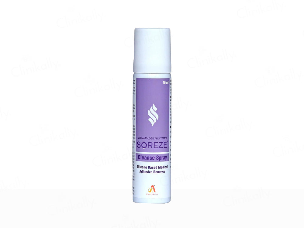 Soreze Cleanse Medical Adhesive Remover Spray