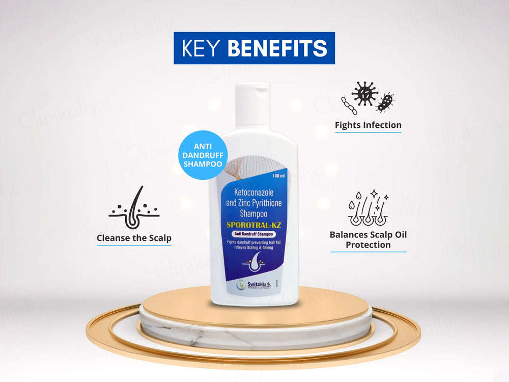 Sporotral-KZ Anti Dandruff Shampoo