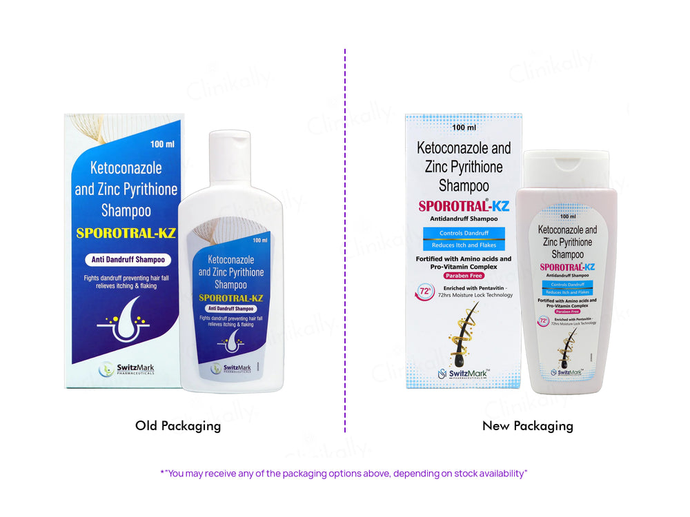 Sporotral-KZ Anti Dandruff Shampoo