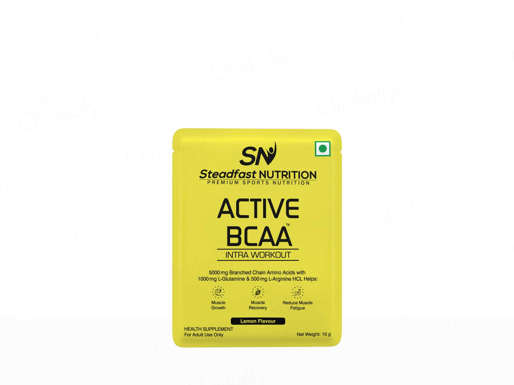 Steadfast Nutrition Active BCAA Intra-Workout Sachet - Lemon Flavour