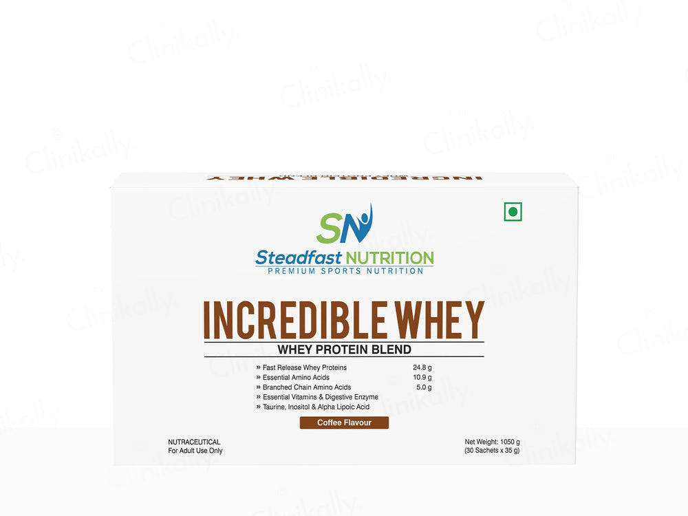 Steadfast Nutrition Incredible Whey Protein Blend Sachet
