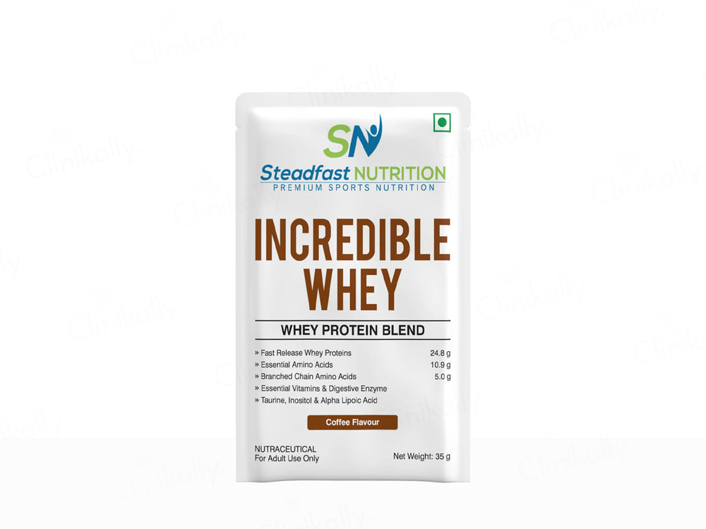 Steadfast Nutrition Incredible Whey Protein Blend Sachet