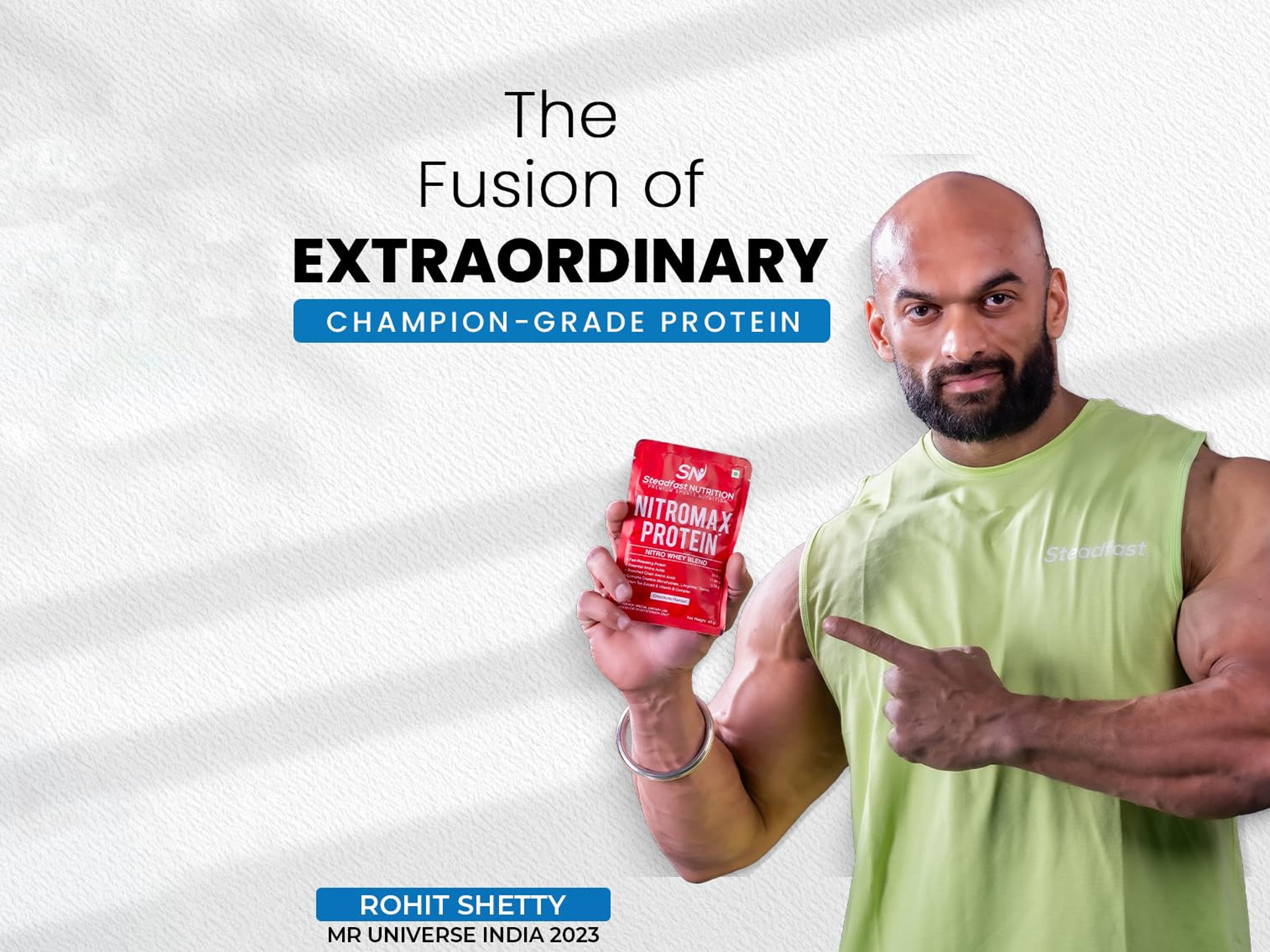 Steadfast Nutrition Nitromax Protein Nitro Whey Blend - Chocolate Flavour