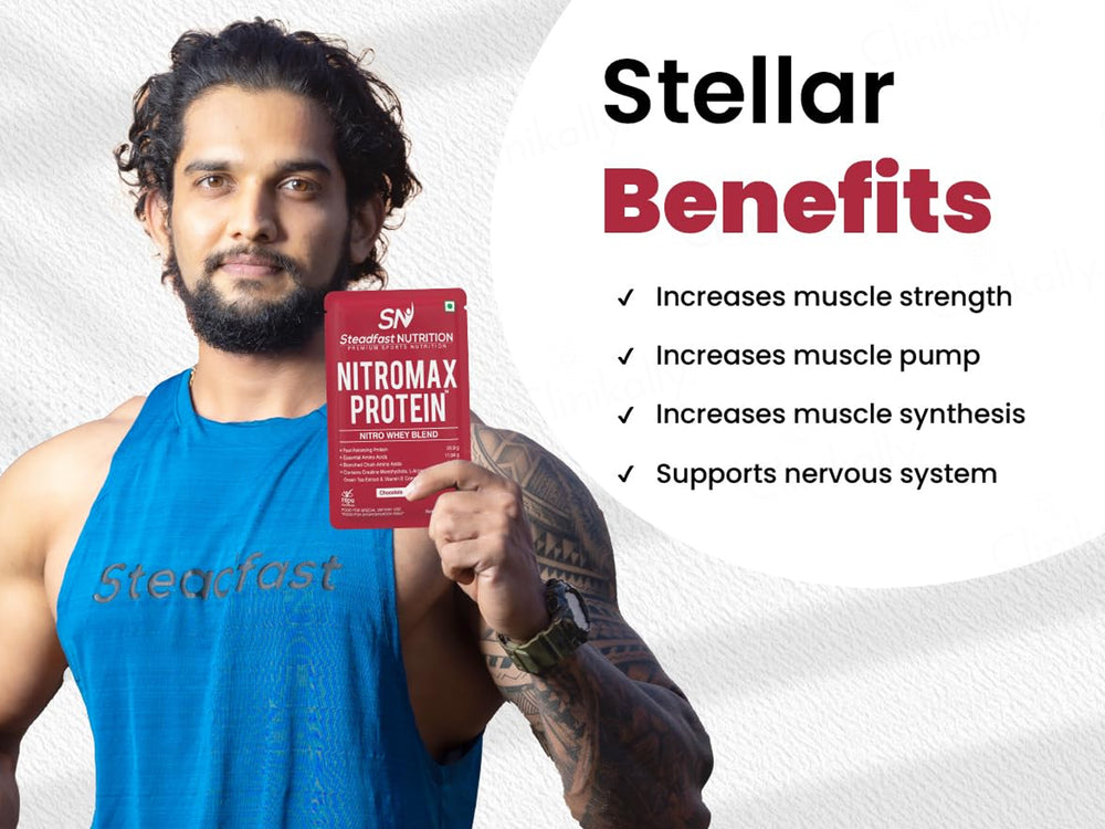 Steadfast Nutrition Nitromax Protein Nitro Whey Blend - Chocolate Flavour