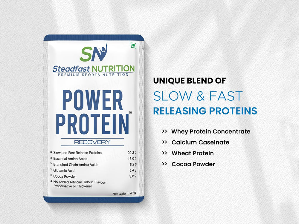 Steadfast Nutrition Power Protein Recovery Sachet