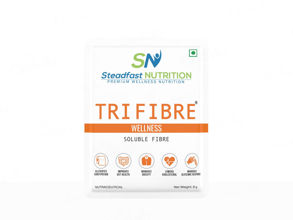Steadfast Nutrition Tri Fibre Wellness Clear Soluble Fibre Sachet