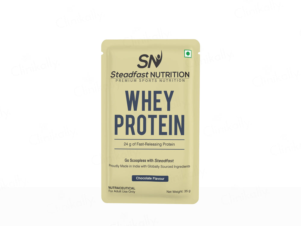 Steadfast Nutrition Whey Protein Sachet - Chocolate Flavour
