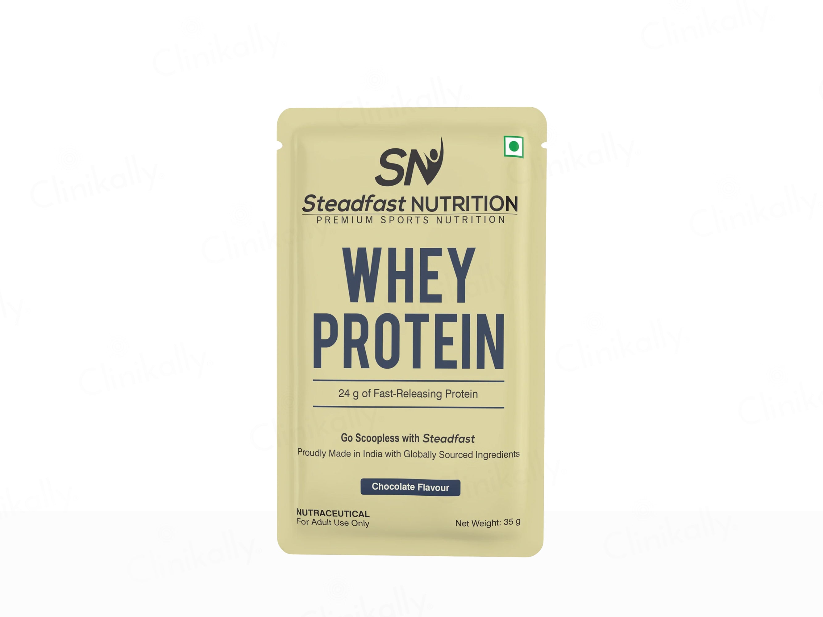 Steadfast Nutrition Whey Protein Sachet - Chocolate Flavour
