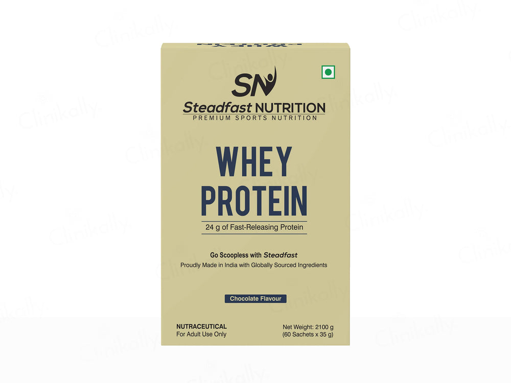Steadfast Nutrition Whey Protein Sachet - Chocolate Flavour
