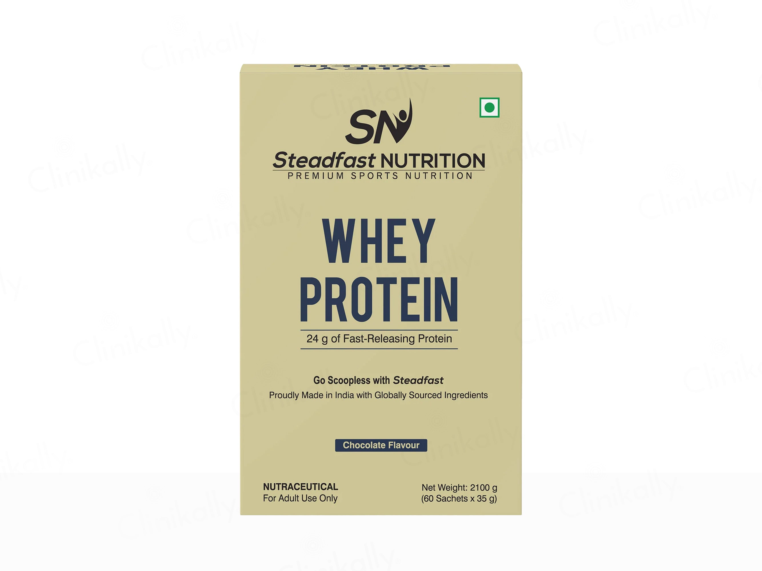 Steadfast Nutrition Whey Protein Sachet - Chocolate Flavour