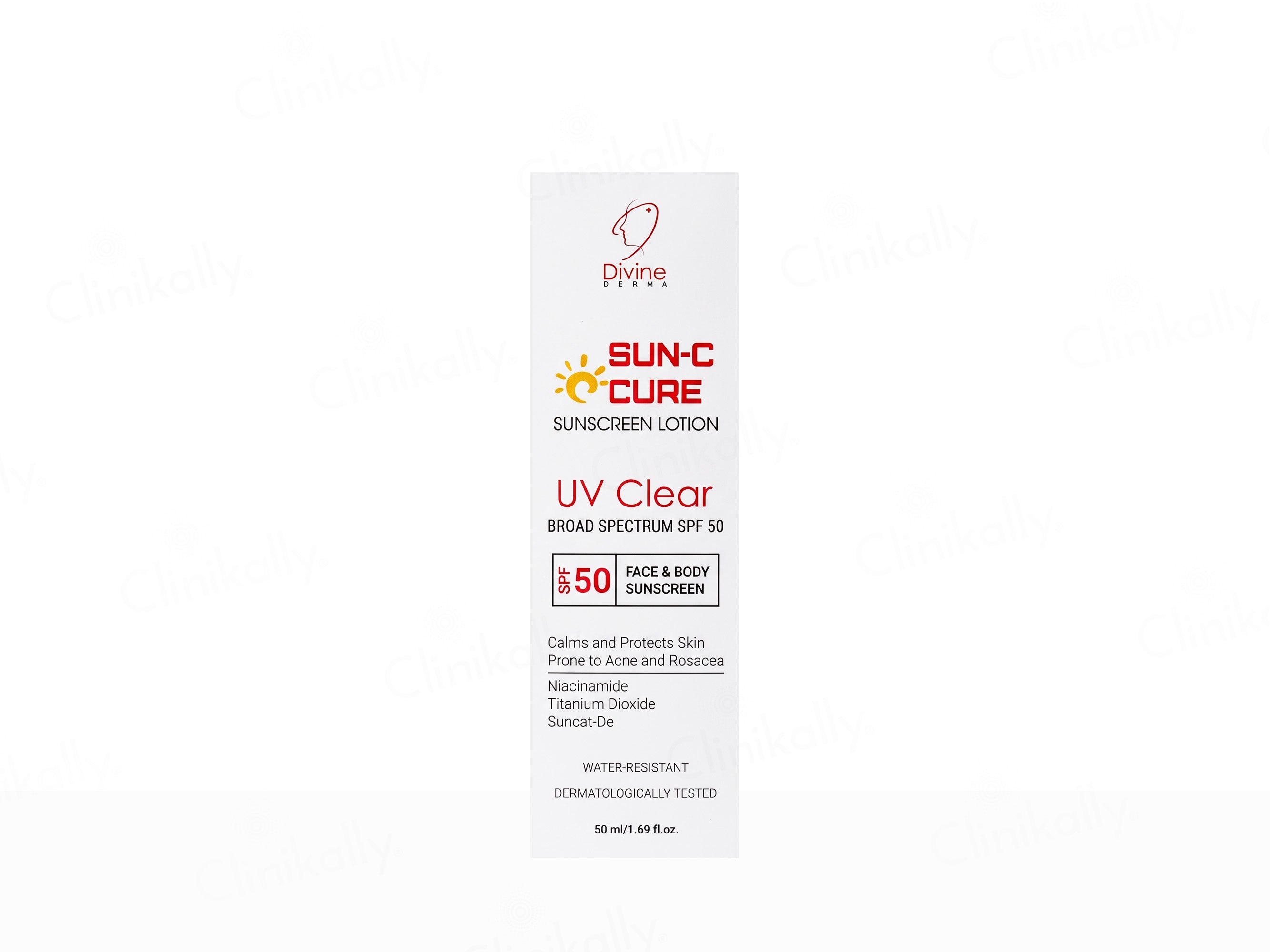 Sun-C Cure Face & Body Sunscreen Lotion SPF 50
