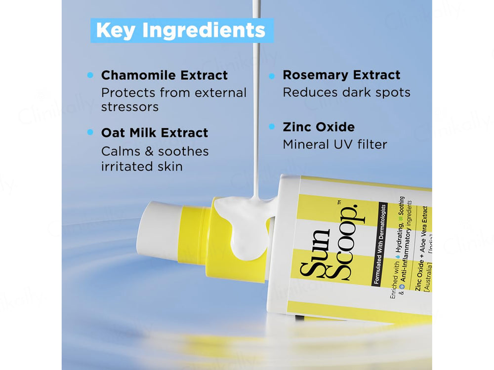 Sun Scoop Hydrating Fluid Sunscreen SPF 60 PA++++