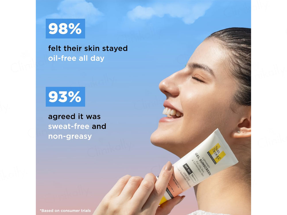 Sun Scoop Lightweight Gel Sunscreen SPF 50+ PA++++