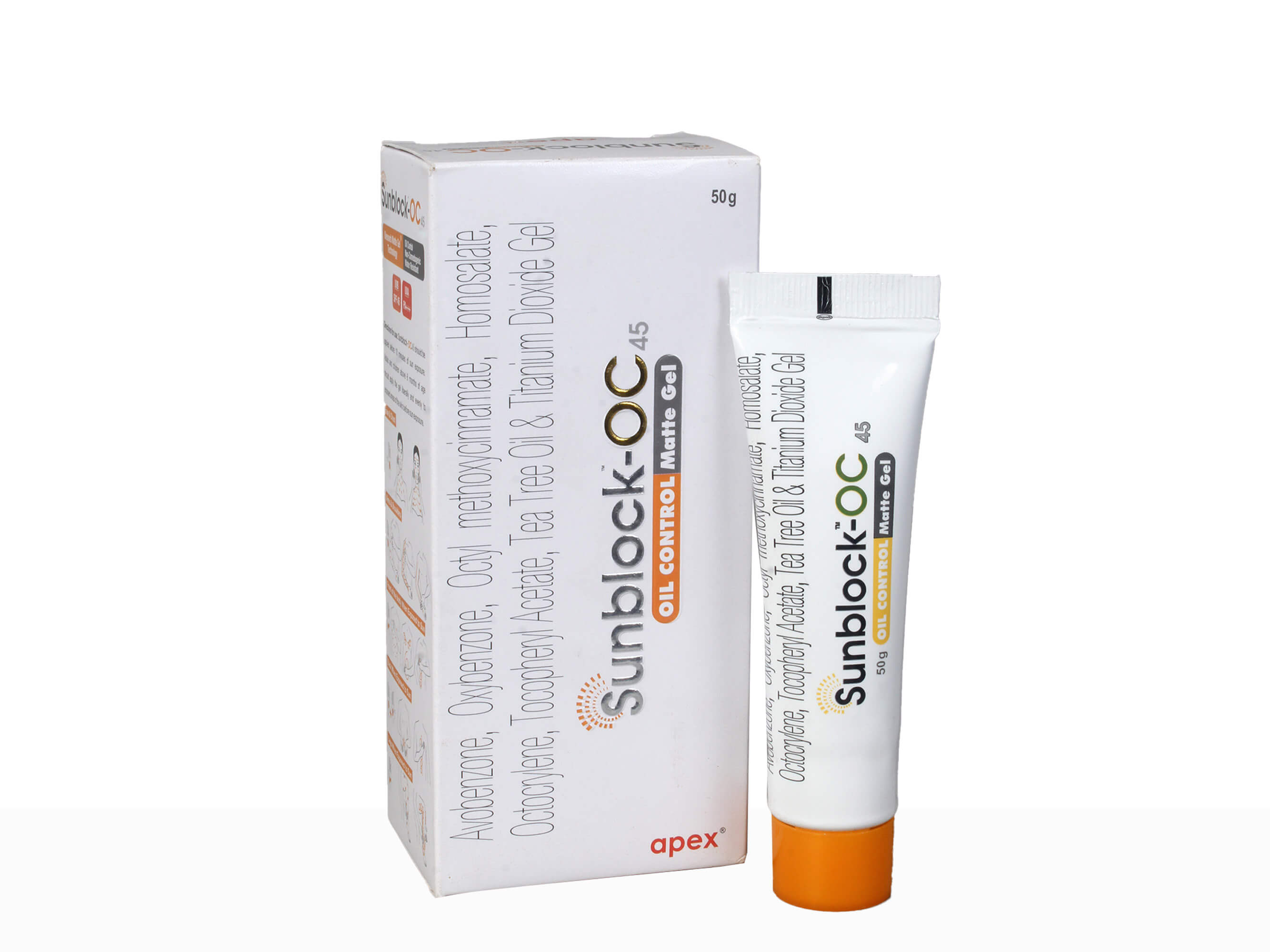 Sunblock-OC 45 Oil Control Matte Gel - Clinikally