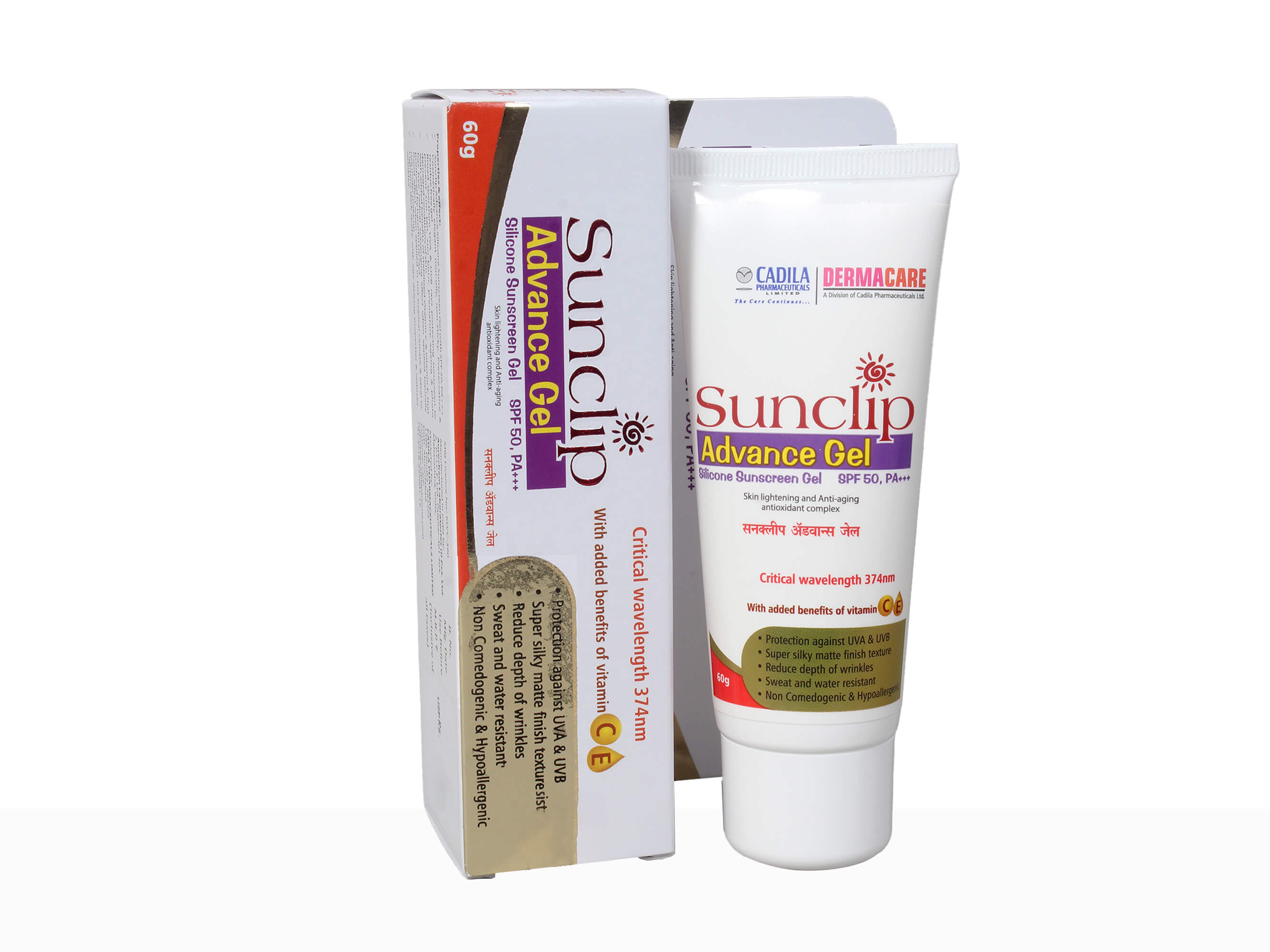 Sunclip Advance Silicone Sunscreen Gel SPF 50,PA+++ - Clinikally