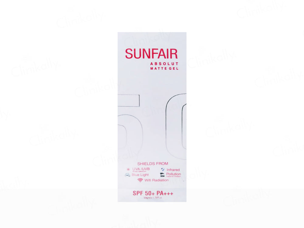 Sunfair Absolut Matte Gel Sunscreen SPF 50+ PA+++