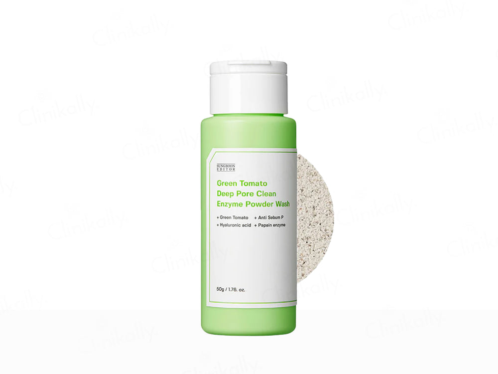 Sungboon Editor Green Tomato Deep Pore Clean Enzyme Powder Wash