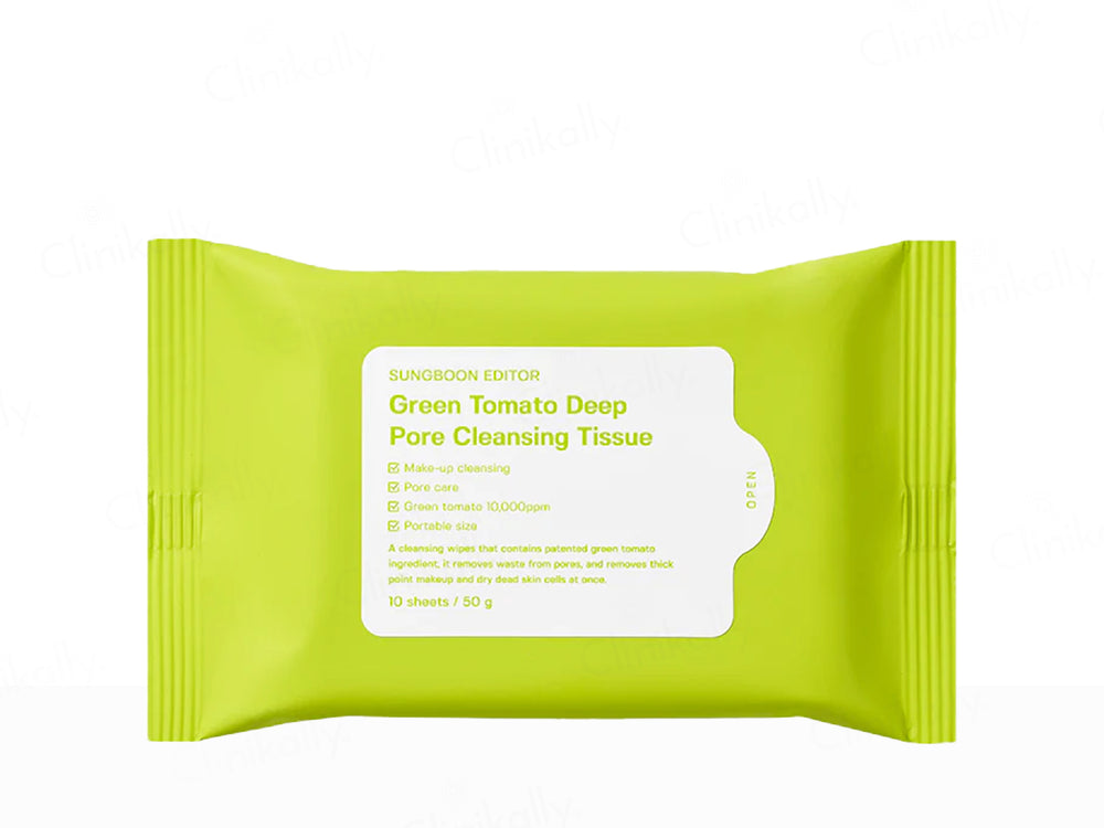 Sungboon Editor Green Tomato Deep Pore Cleansing Tissue