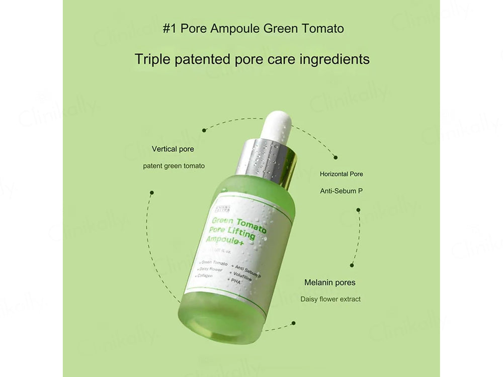 Sungboon Editor Green Tomato Pore Lifting Ampoule+