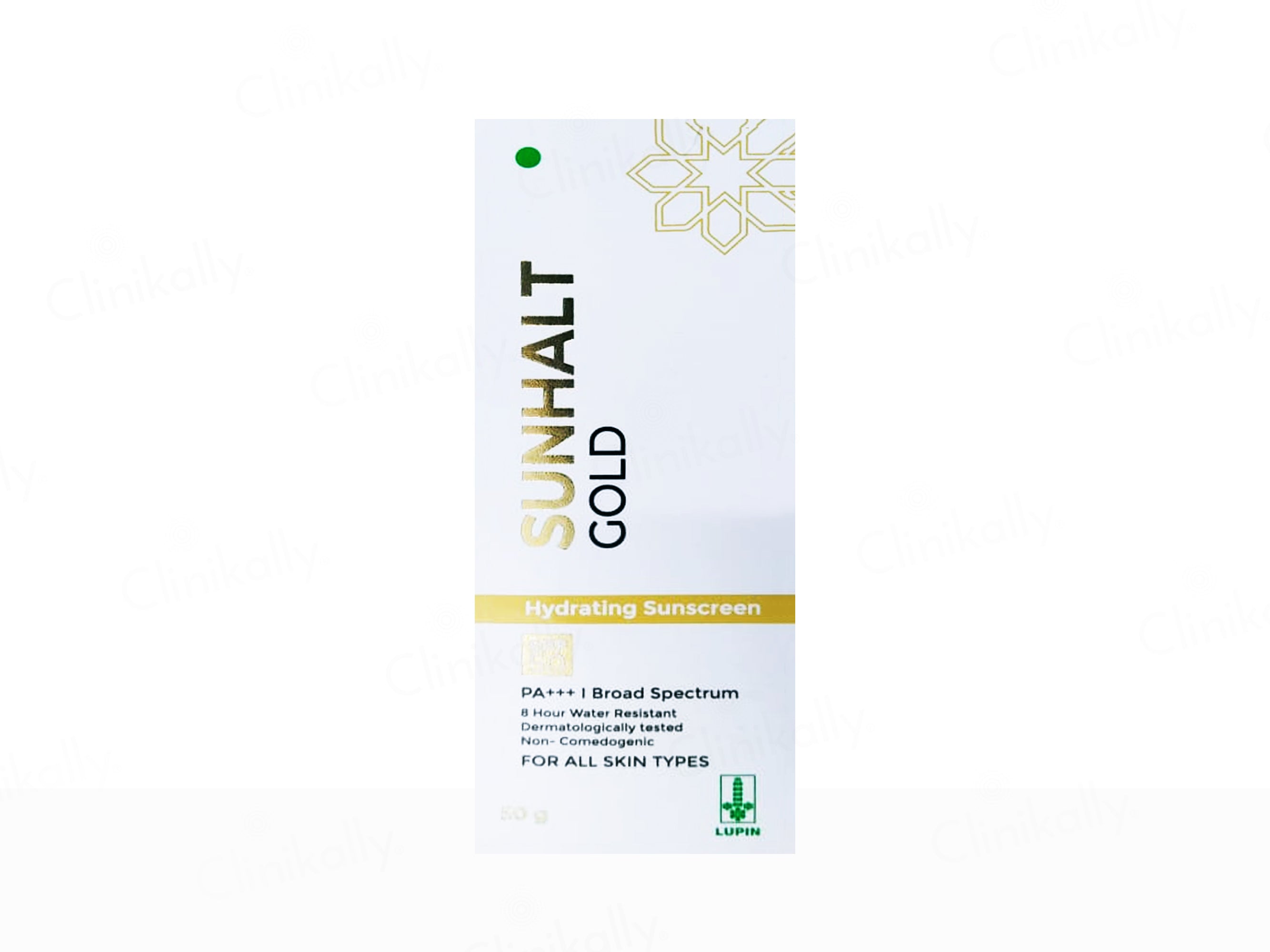 Sunhalt Gold Hydrating Sunscreen SPF 50 PA+++