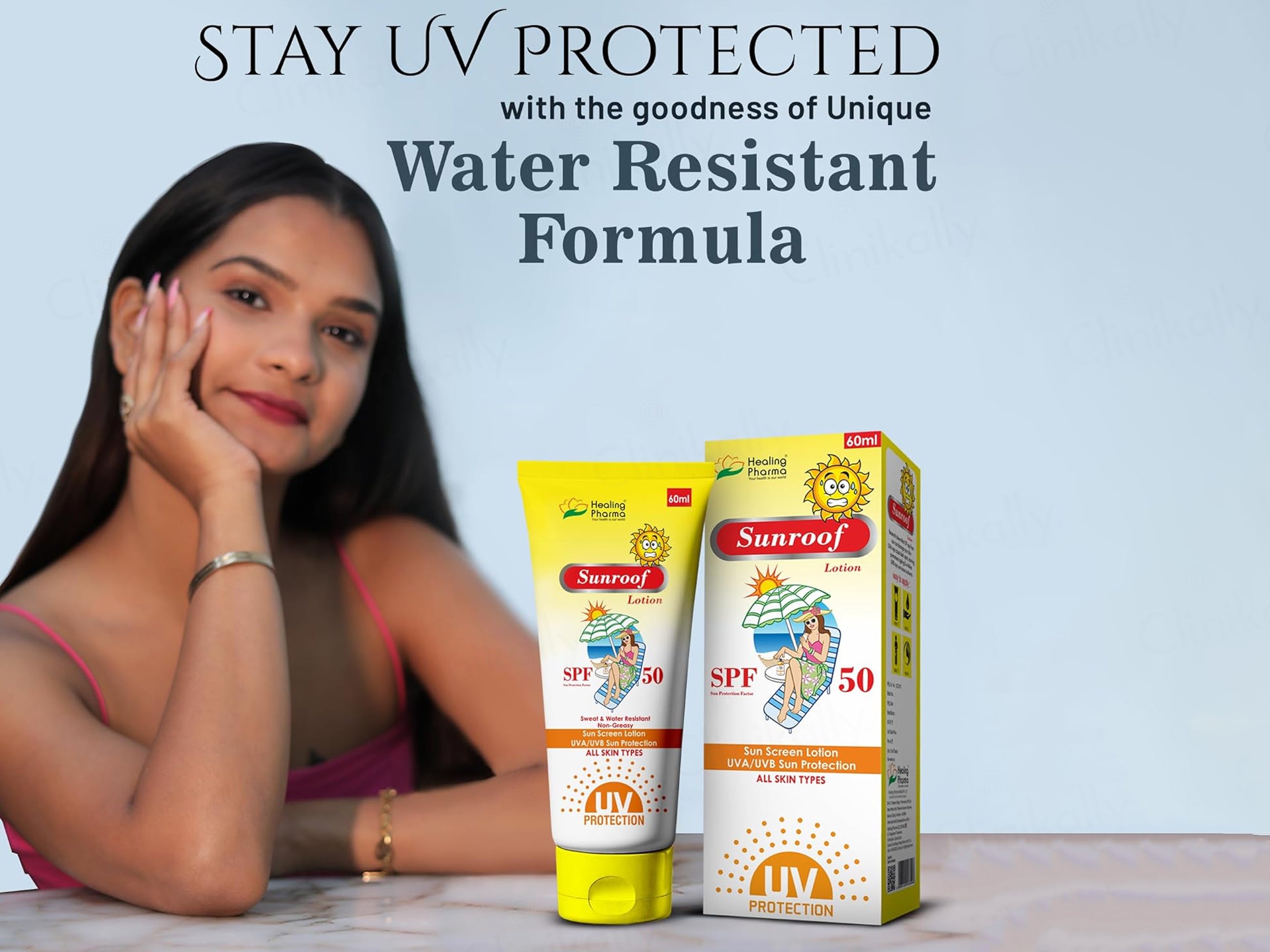 Sunroof Sunscreen Lotion SPF 50