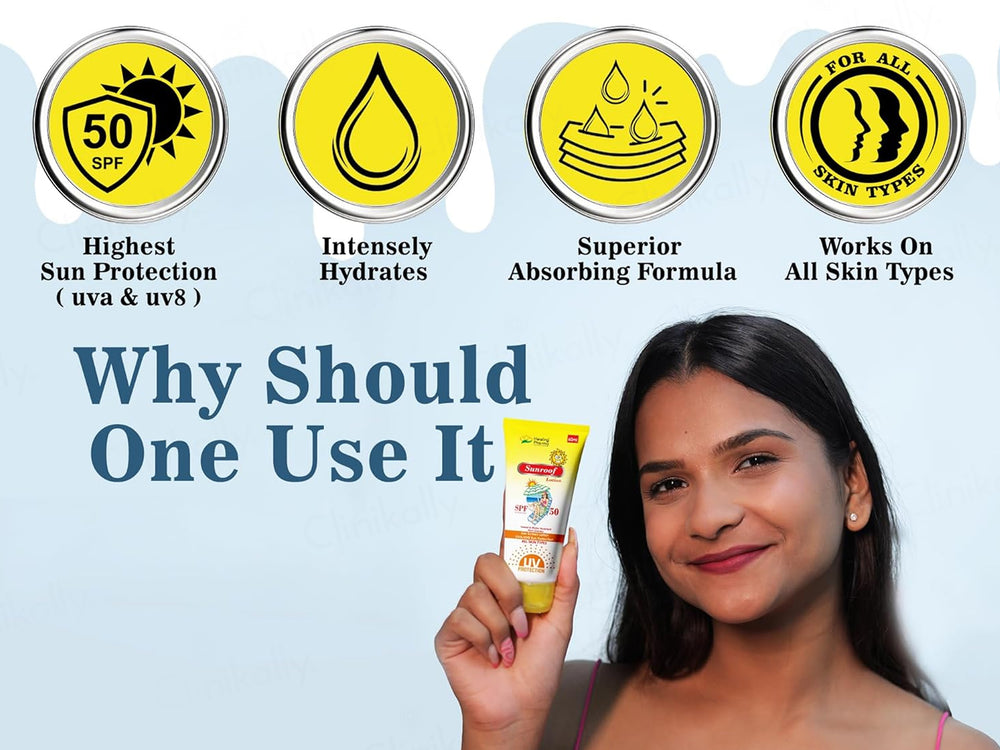 Sunroof Sunscreen Lotion SPF 50