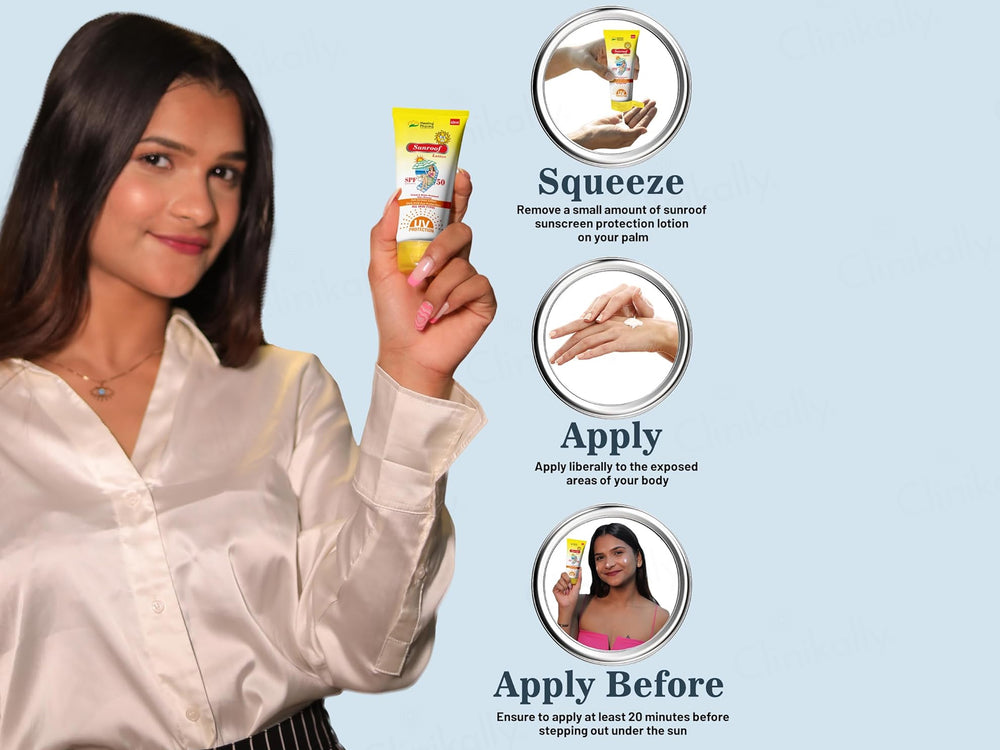 Sunroof Sunscreen Lotion SPF 50