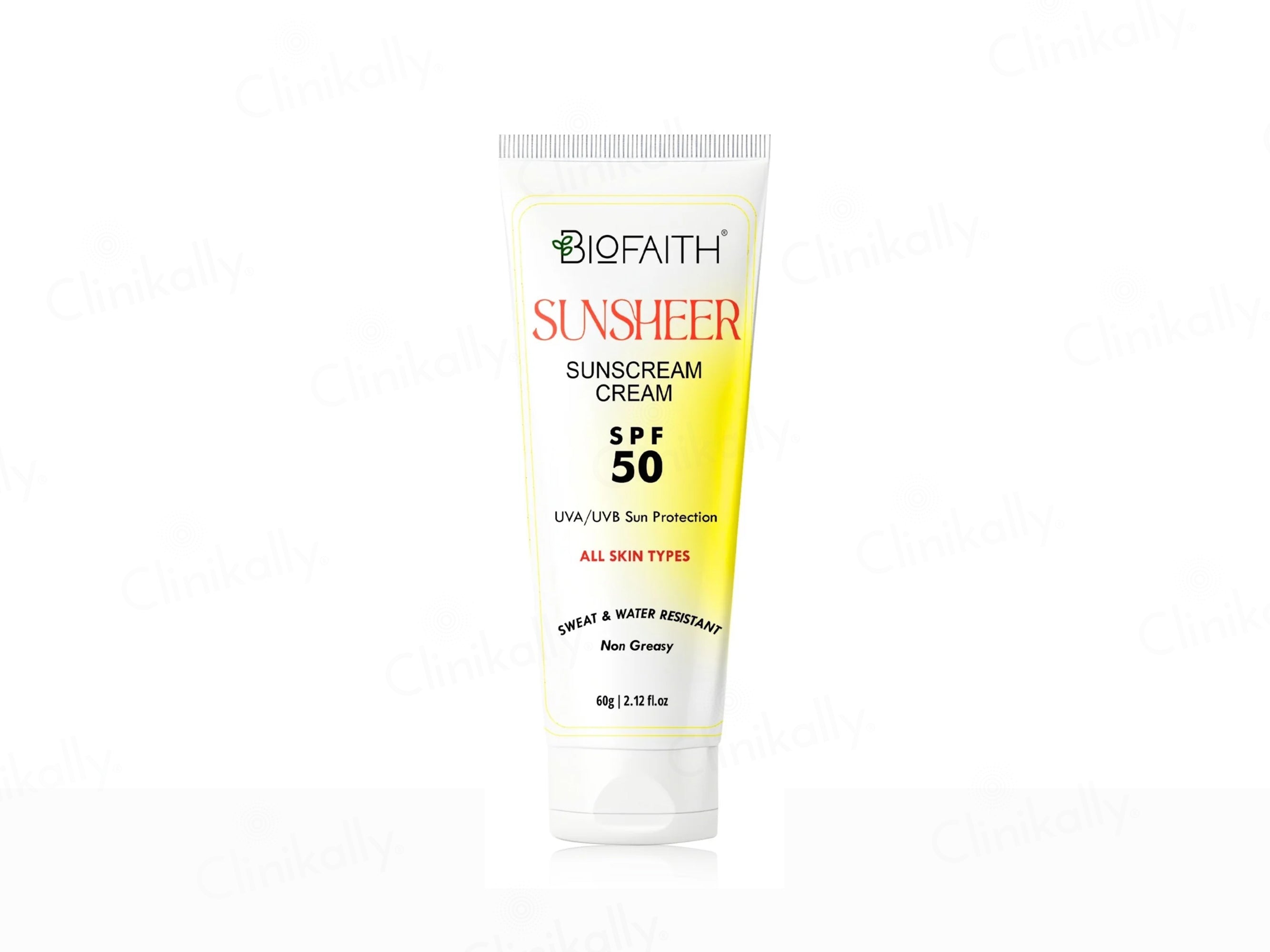 Biofaith Sunsheer Sunscreen Cream SPF 50