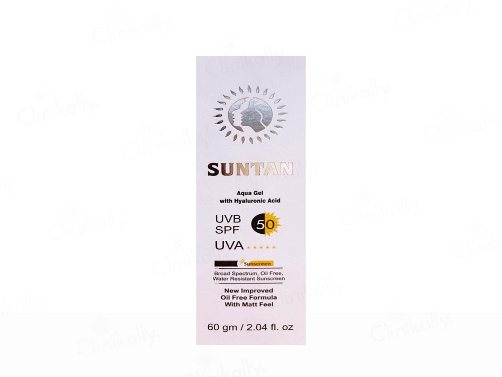 Suntan Aqua Matt Feel Sunscreen Gel SPF 50