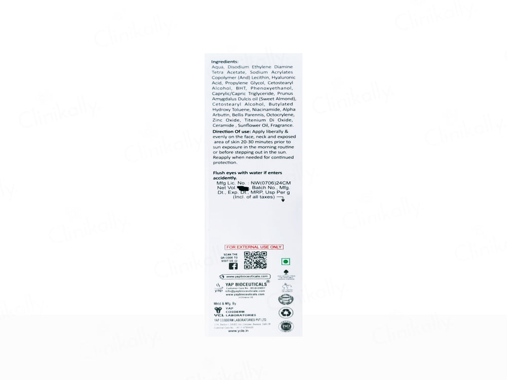 Suntan Hydra Bright Hyaluronic Acid Brightening Sunscreen SPF 50+ PA++++