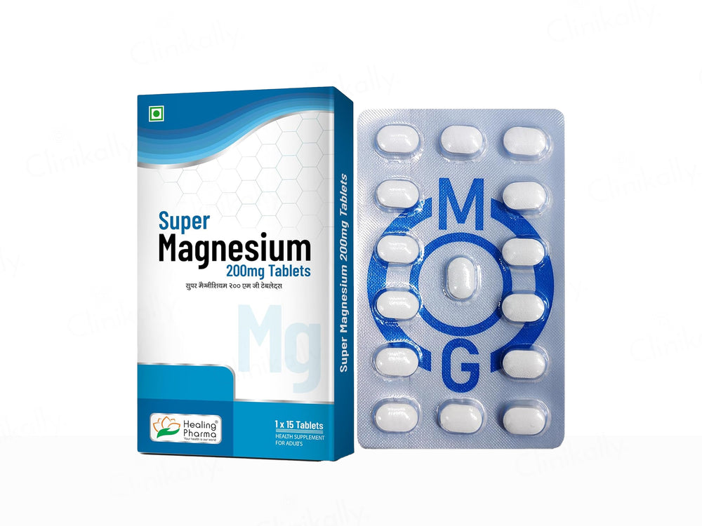 Super Magnesium 200mg Tablet