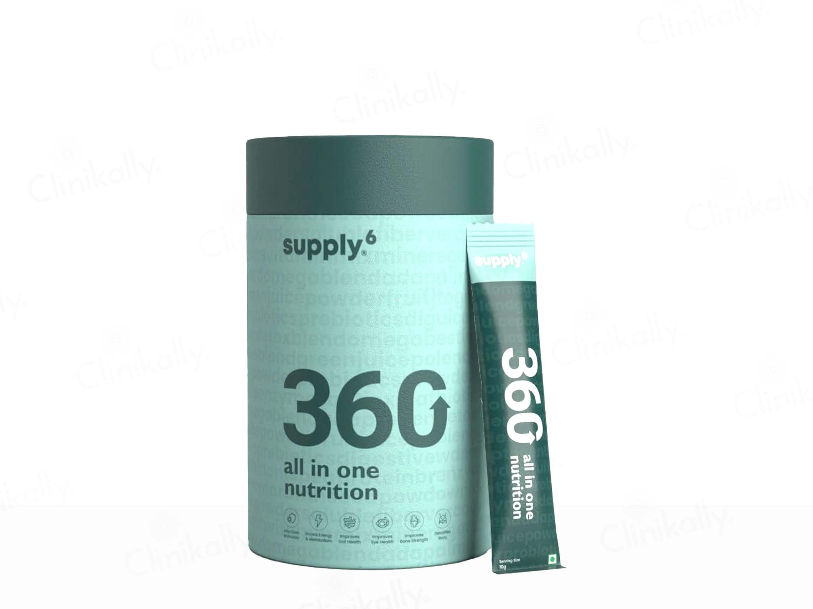 Supply6 360 All In One Ultimate Health Nutrition Powder
